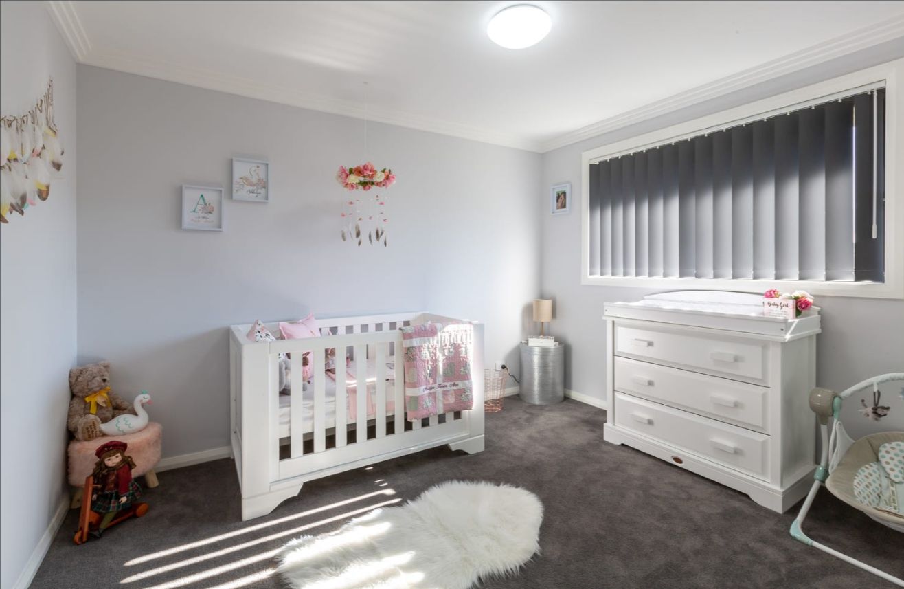 Bedroom interior finished by OnlyBuilds